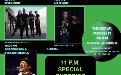 MARCH 21 STRINGFEST at DROM!